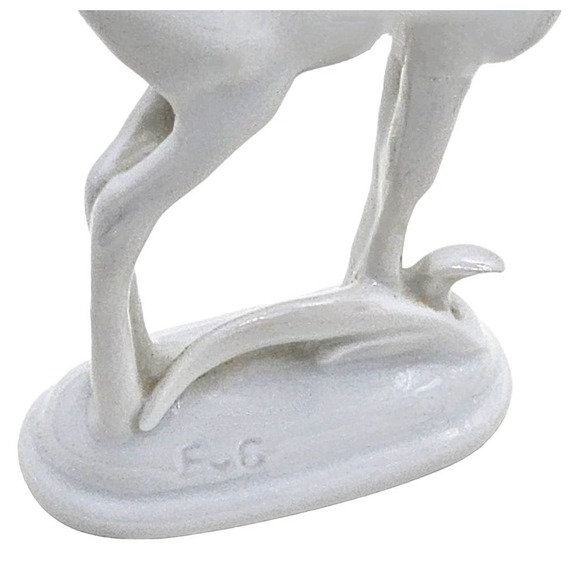Rosenthal Minature White Porcelain Deer Figurine - Picture 4 of 5